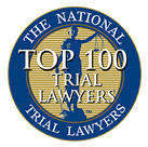 Top Trial lawyers 100 the nation trial lawyers logo